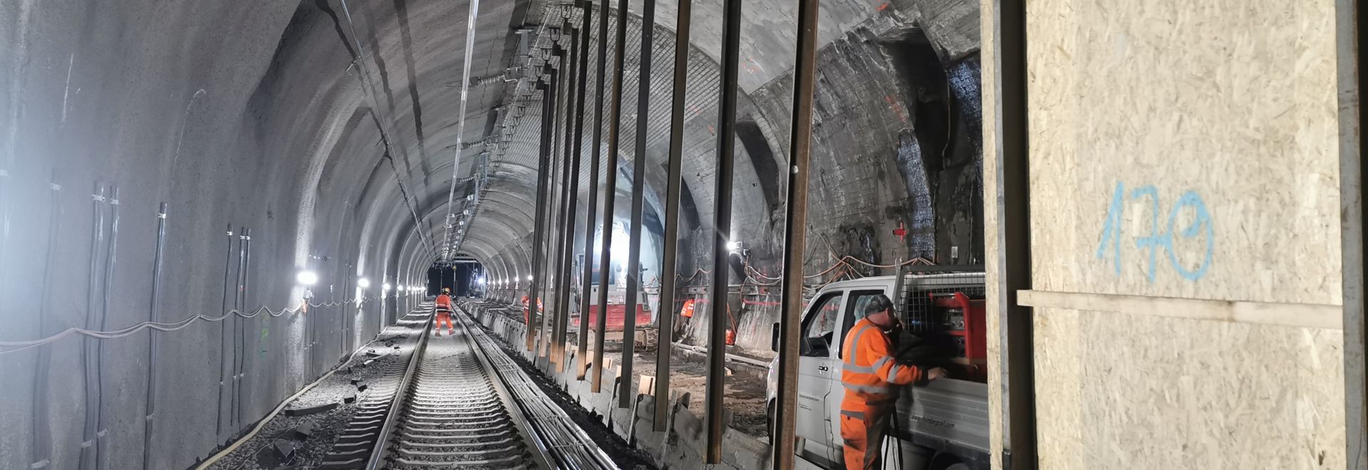 Bommersteintunnel-Schutzwand