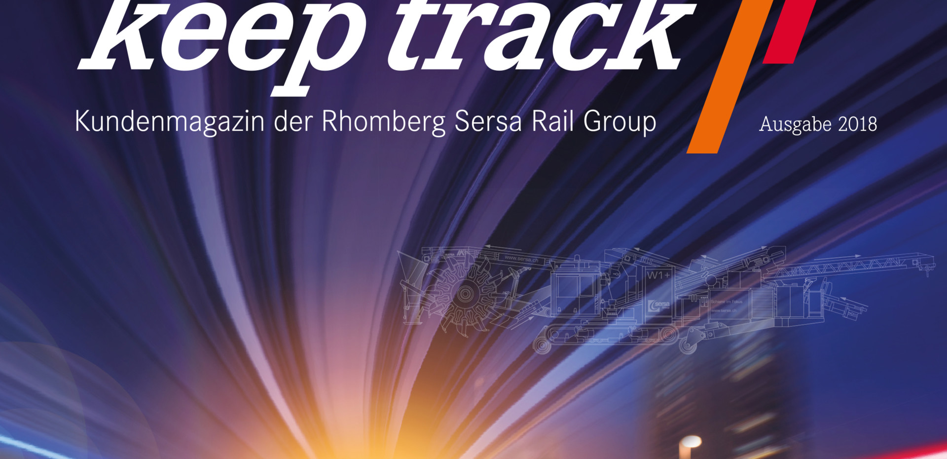 Kundenmagazin Keep Track 2018