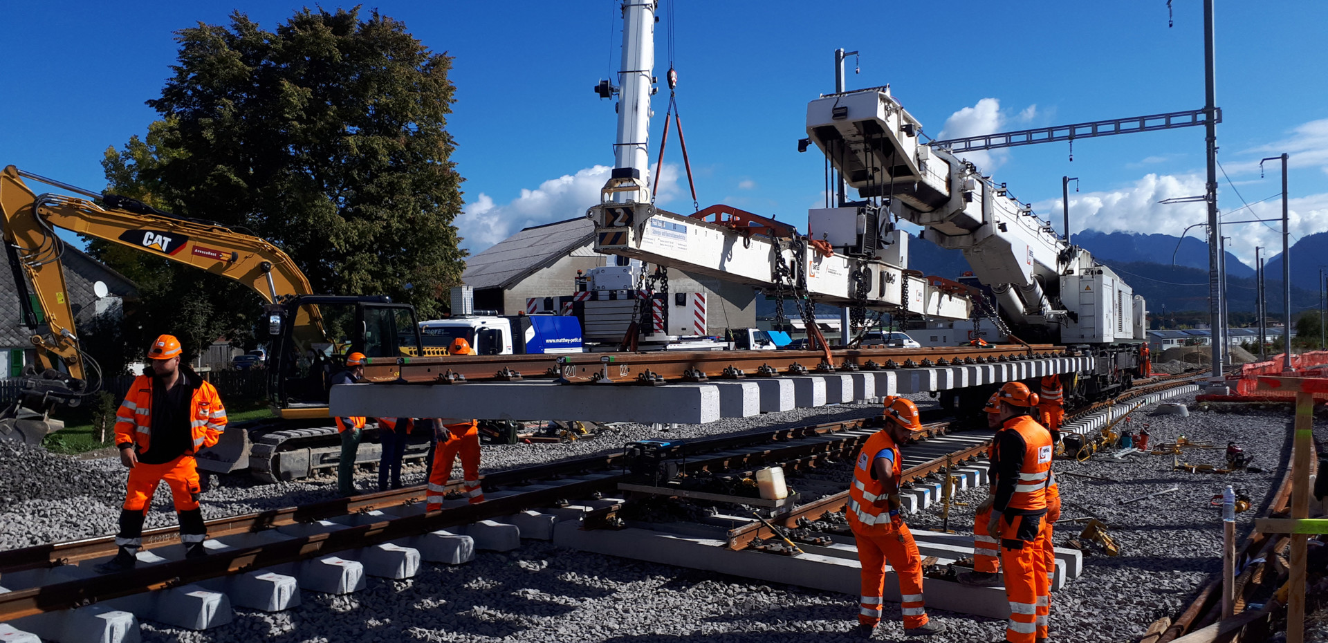 Gleisbau und Gleistiefbau