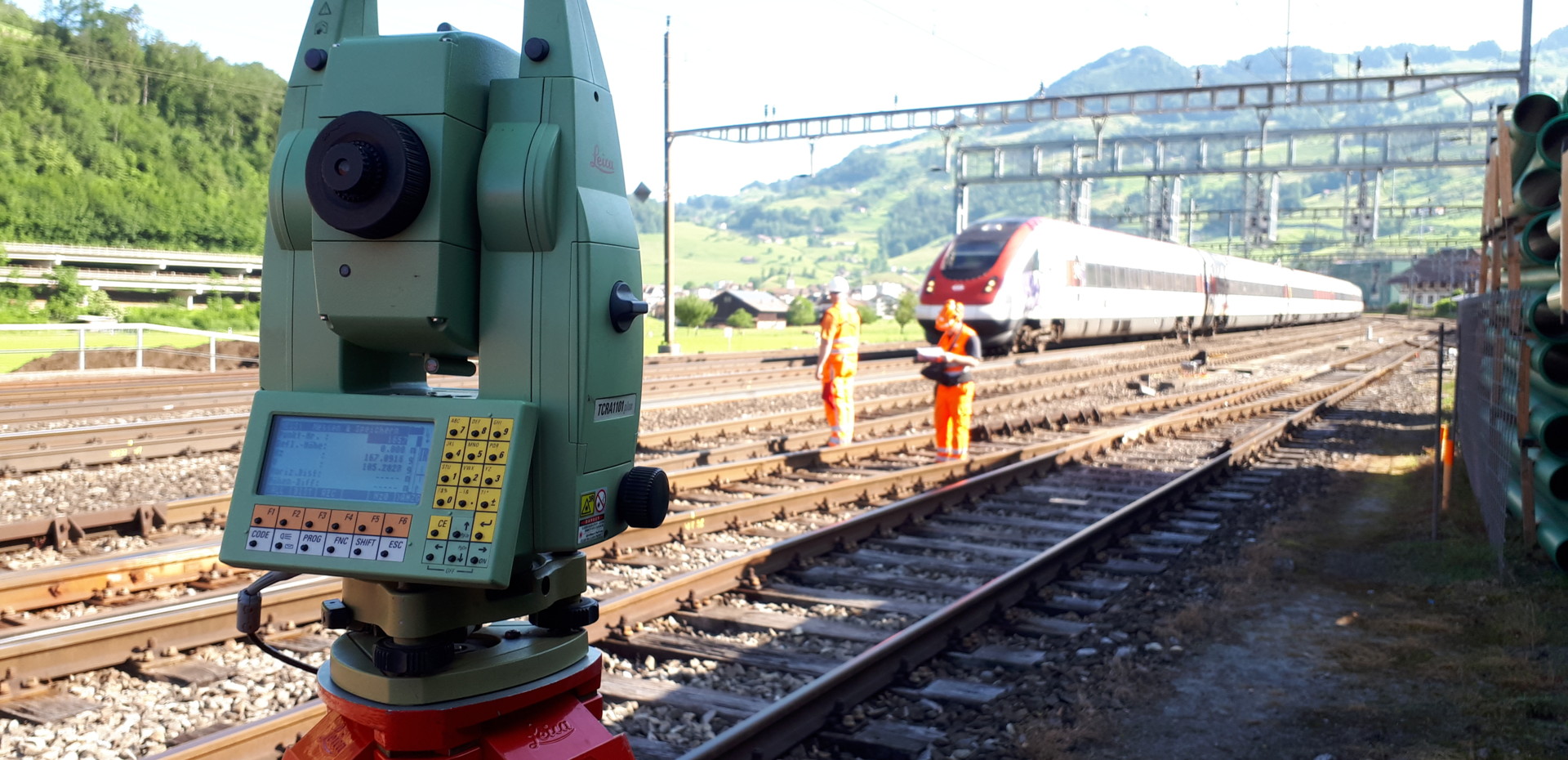 Vermessungsleistungen im systematischen Unterhalt