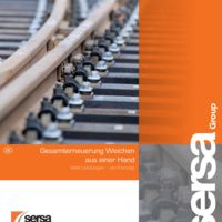 Produktfolder Gesamterneuerung Weichen