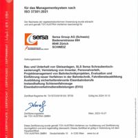 ISO 19600 CM Compliance Management Sersa Group AG