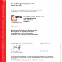 ISO 19600 CM Compliance Management Sersa Maschineller Gleisbau AG