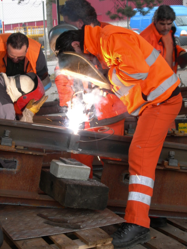 Schienenschweissen Schienenschweissen