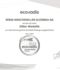 Sersa Maschineller Gleisbau AG EcoVadis Certificate 2023