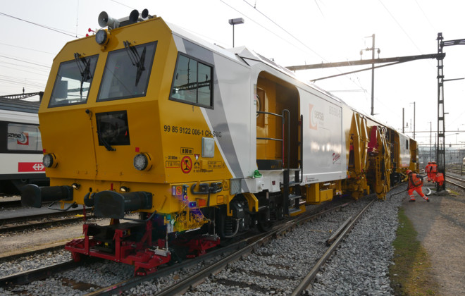 Gleisbaumaschinenleistungen im Systematischen Unterhalt Normalspur