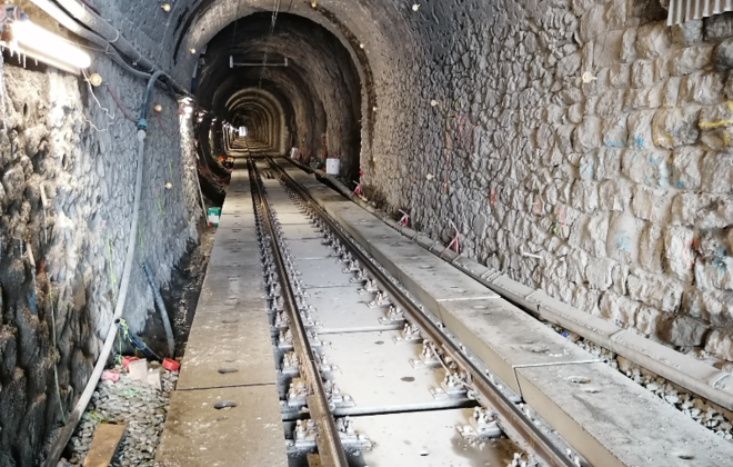 Tunnelsanierung Bergünersteintunnel