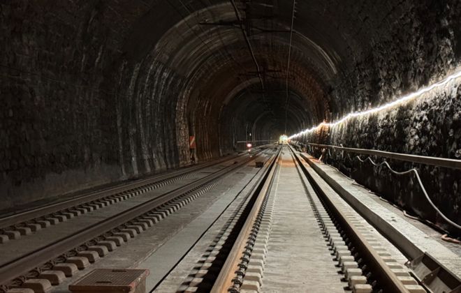 Lötschberg Scheiteltunnel Bild1