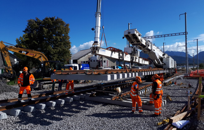 Gleisbau und Gleistiefbau