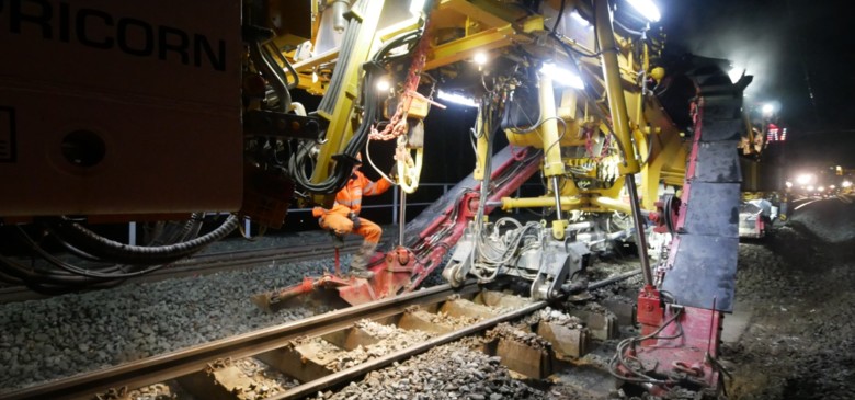 Schotterreinigung Streckengleis Meterspur (13)